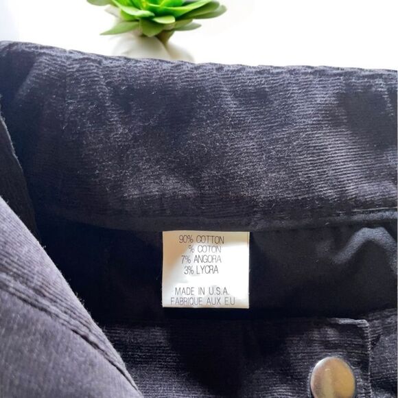 Theory Slim Wale Cotton/Angora Corduroy Kick Flare Pants - Picture 9 of 9